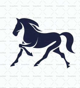 Galoppierendes Pferd